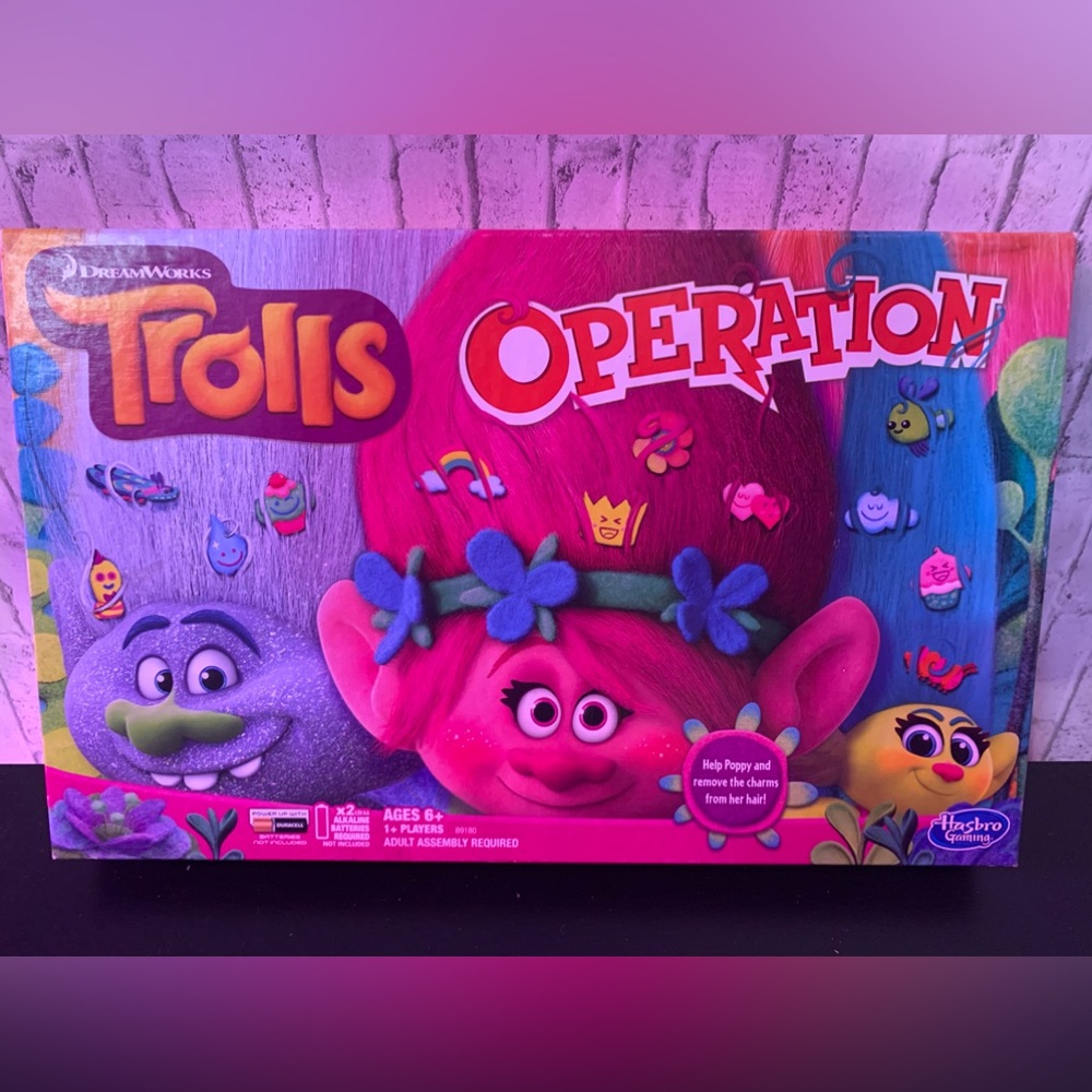 Hasbro Trolls Operation Game